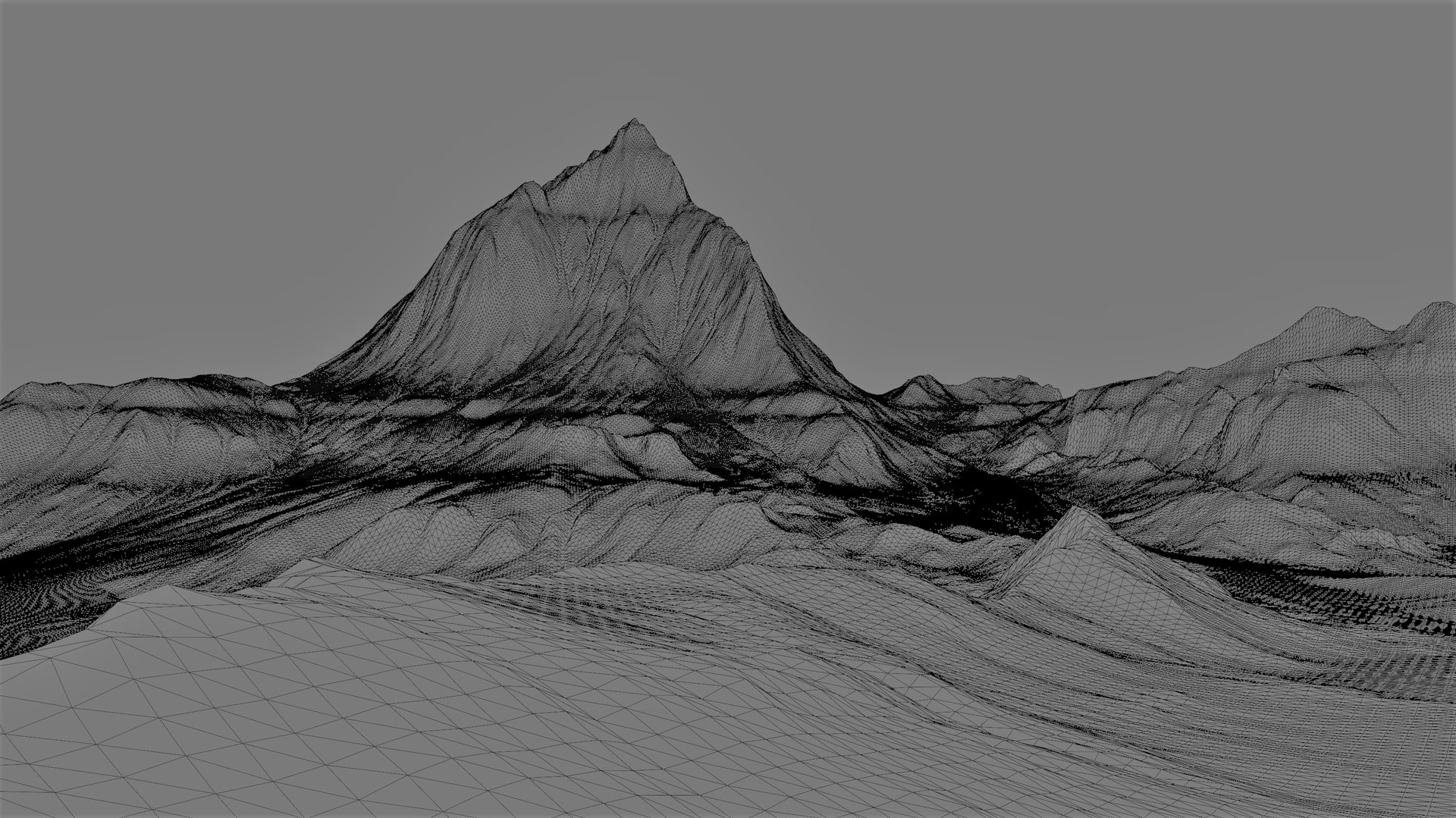 8K Mountain Valley Landscape 1 3D - TurboSquid 1820587