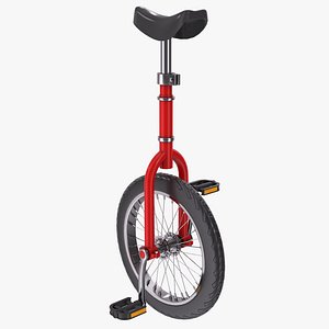Unicycle - Red