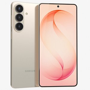 Samsung Galaxy S26 Plus Pink Gold 3D