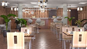 Restaurant with a special style buffet