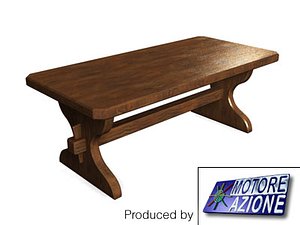 max old wooden table