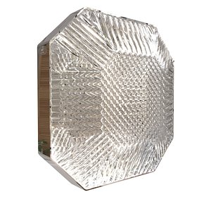 Baccarat Octogone Ceiling Unit lamp 3D model