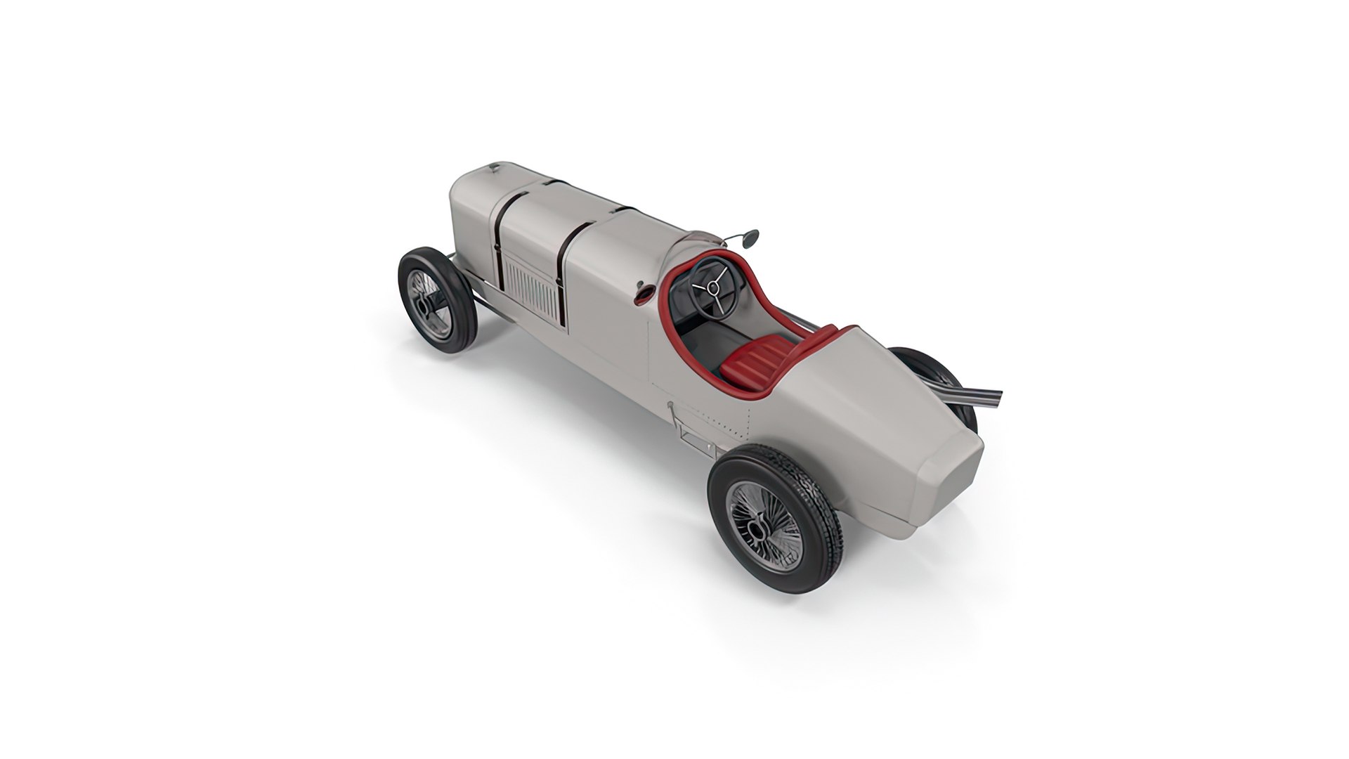 3D Vintage Single Seat Race Car TurboSquid 2172029