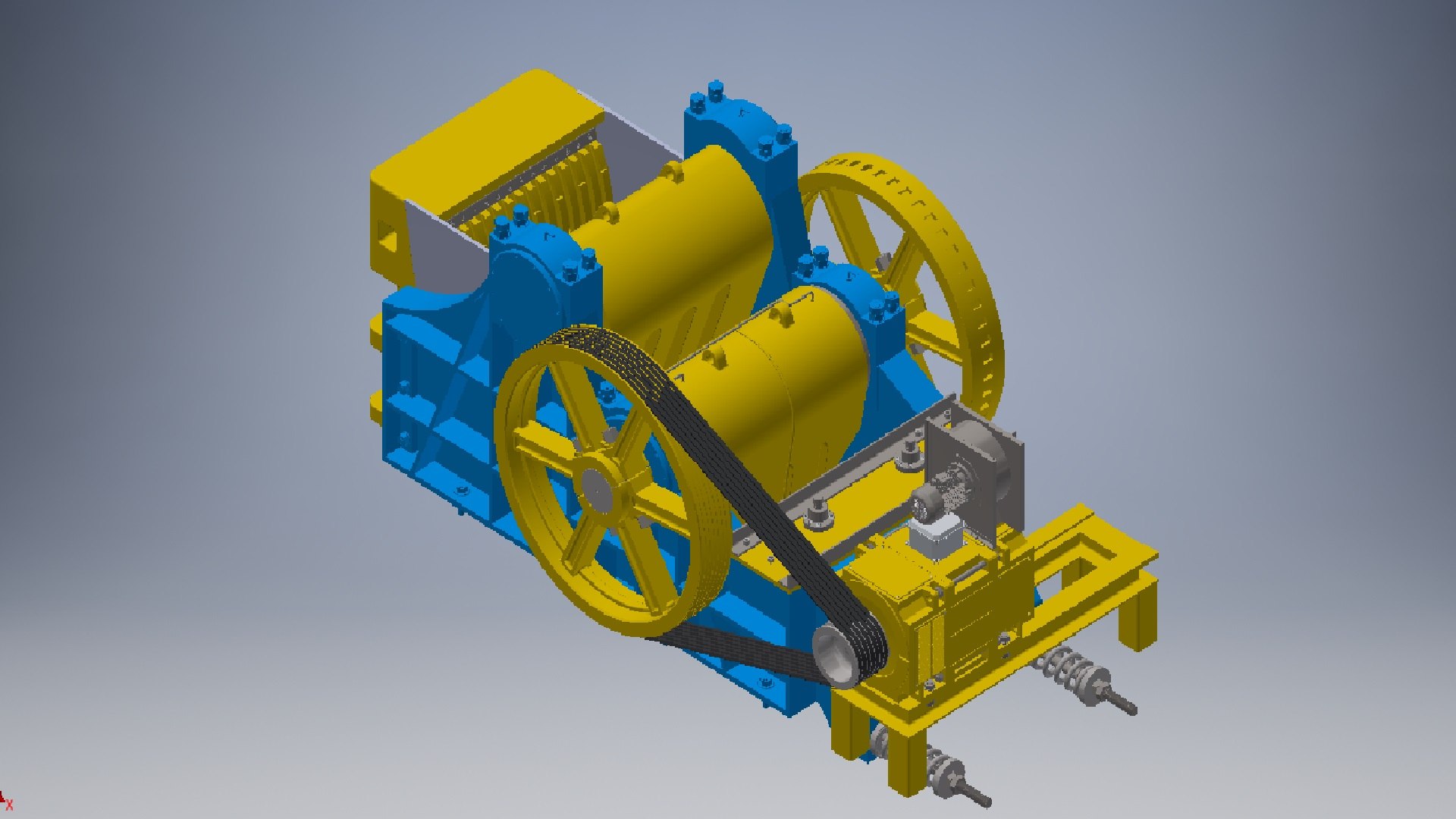 3D Rock Crusher Equipment Model TurboSquid 2037650