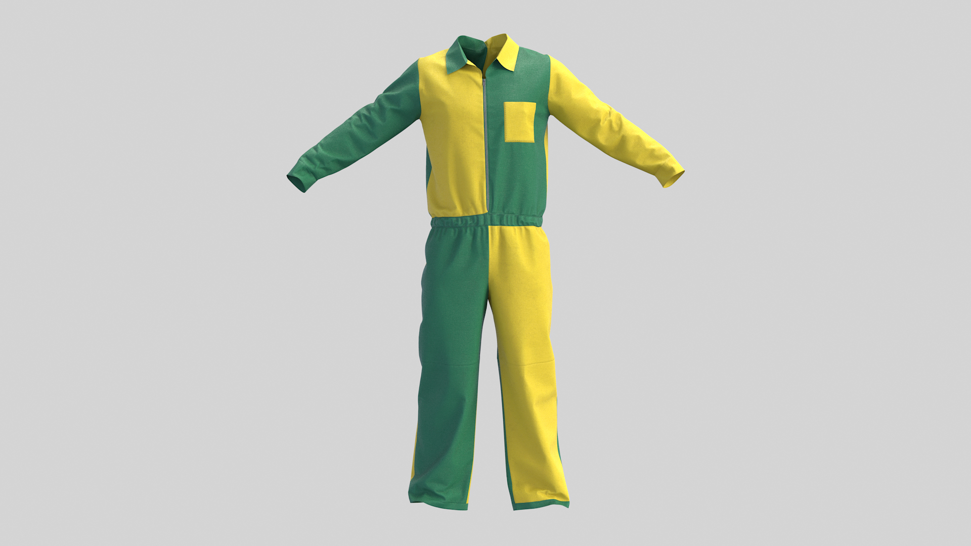 3D Escape Risk Prison Overalls - TurboSquid 2045141