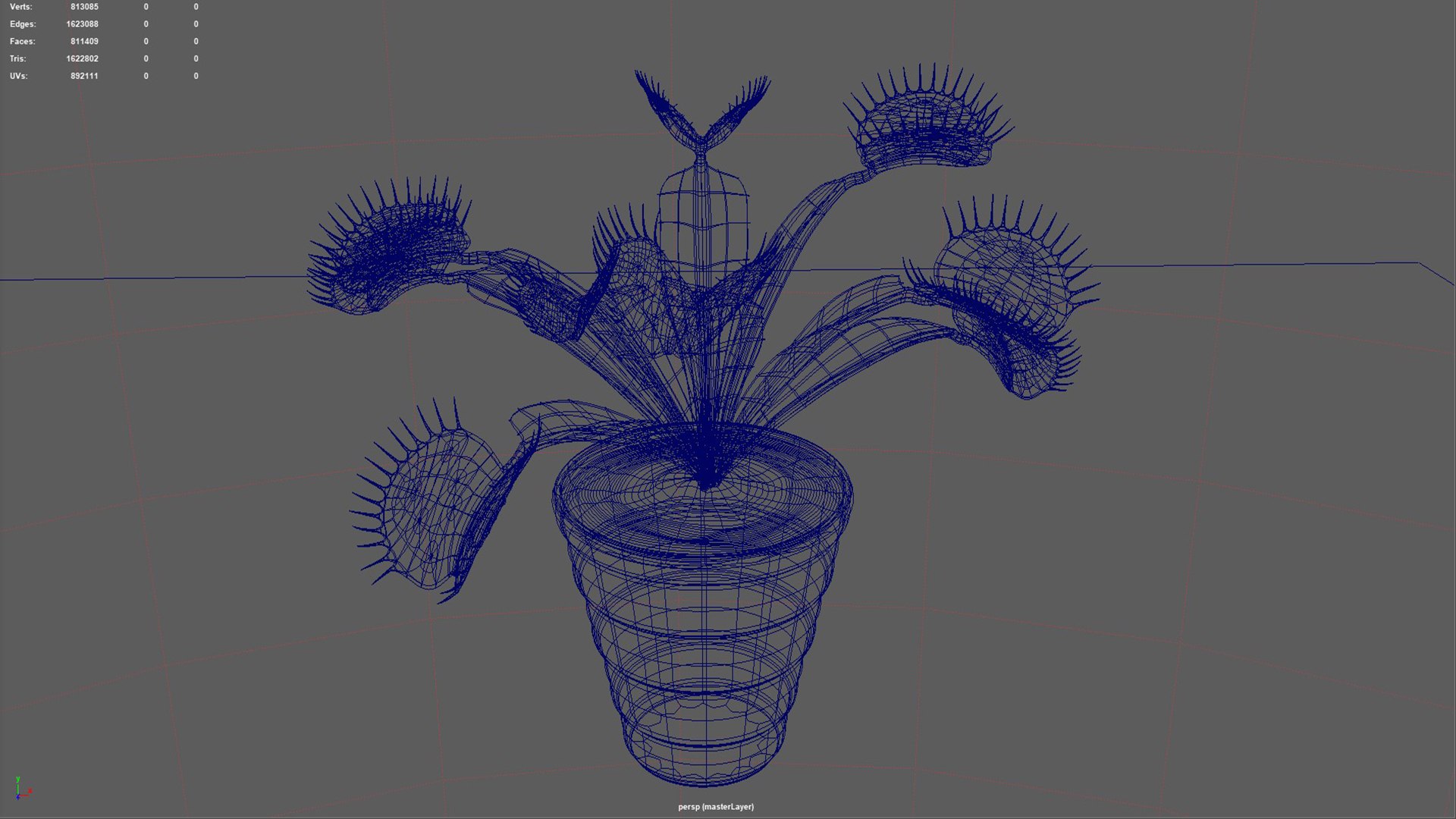 3D Dionaea Venus Flytrap Model - TurboSquid 2185787
