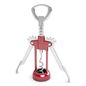3d model winged butterfly corkscrew screw