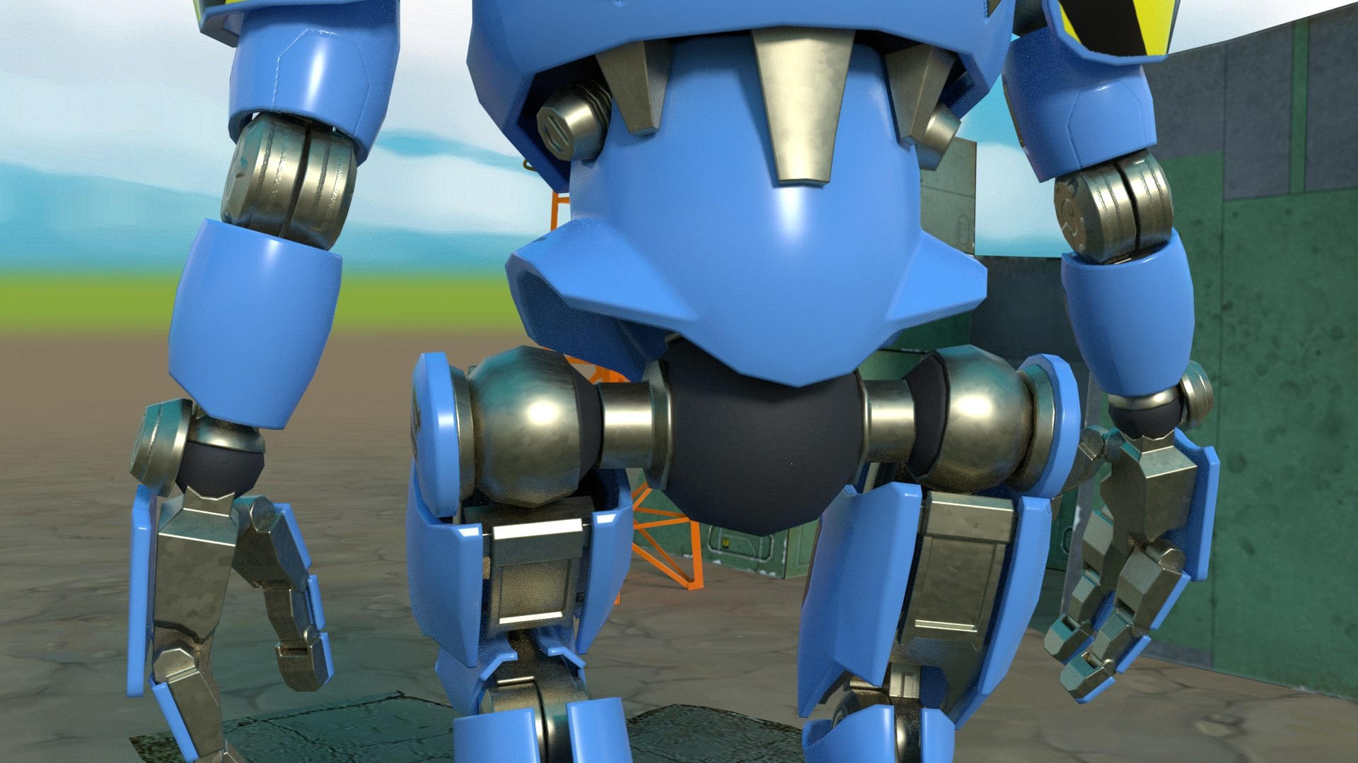 Rigged low poly cartoon mecha 3D model https://p.turbosquid.com/ts-thumb/Mo/wp2k9C/yi/011/jpg/1767555436/1920x1080/fit_q87/f50a76d369fd14ded701db2653d9538dd5b50447/011.jpg