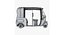 3d rickshaw modeled model