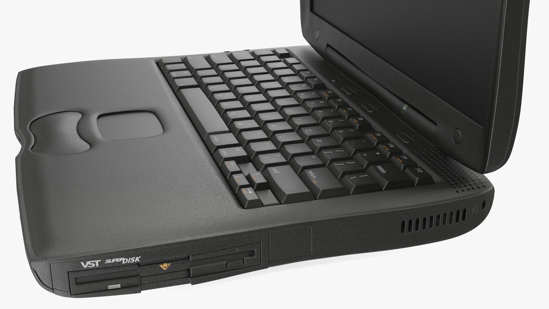 3D Vintage Laptop Computer - TurboSquid 2270541