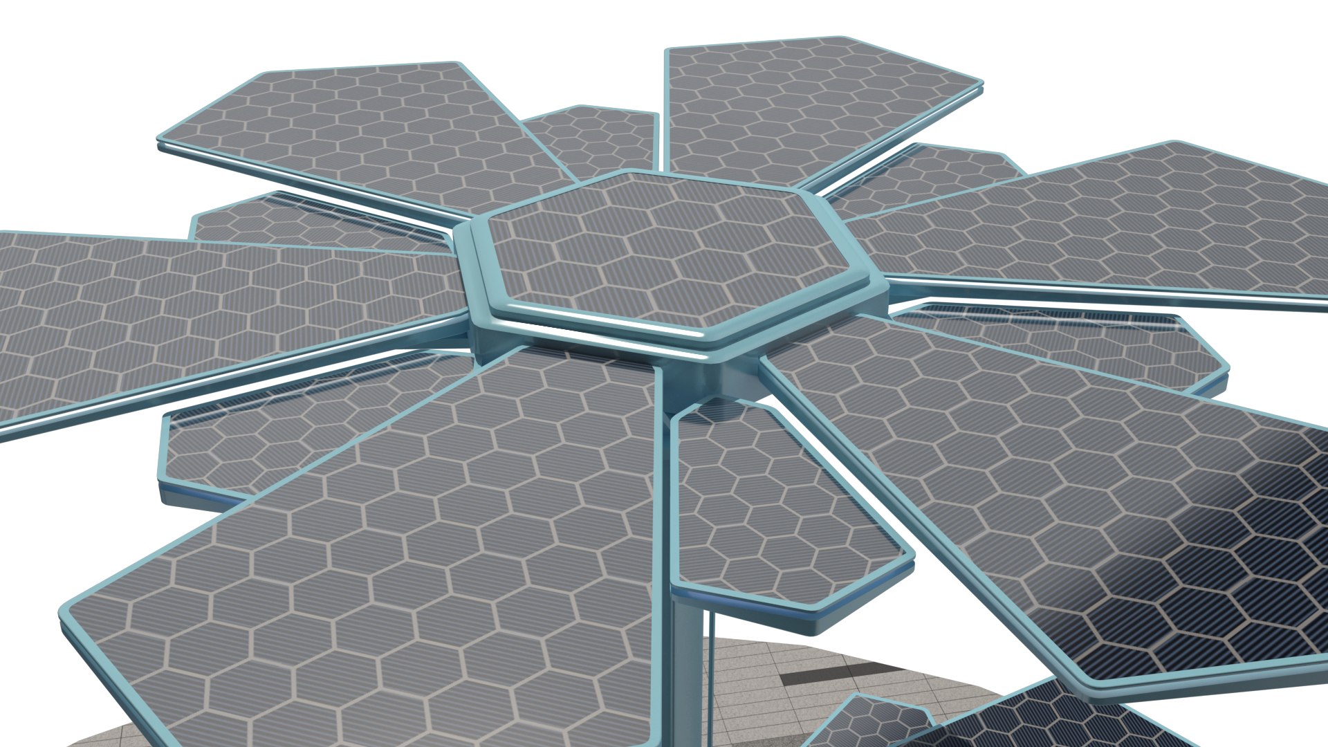 3D Solar Street Light Model - TurboSquid 1969455