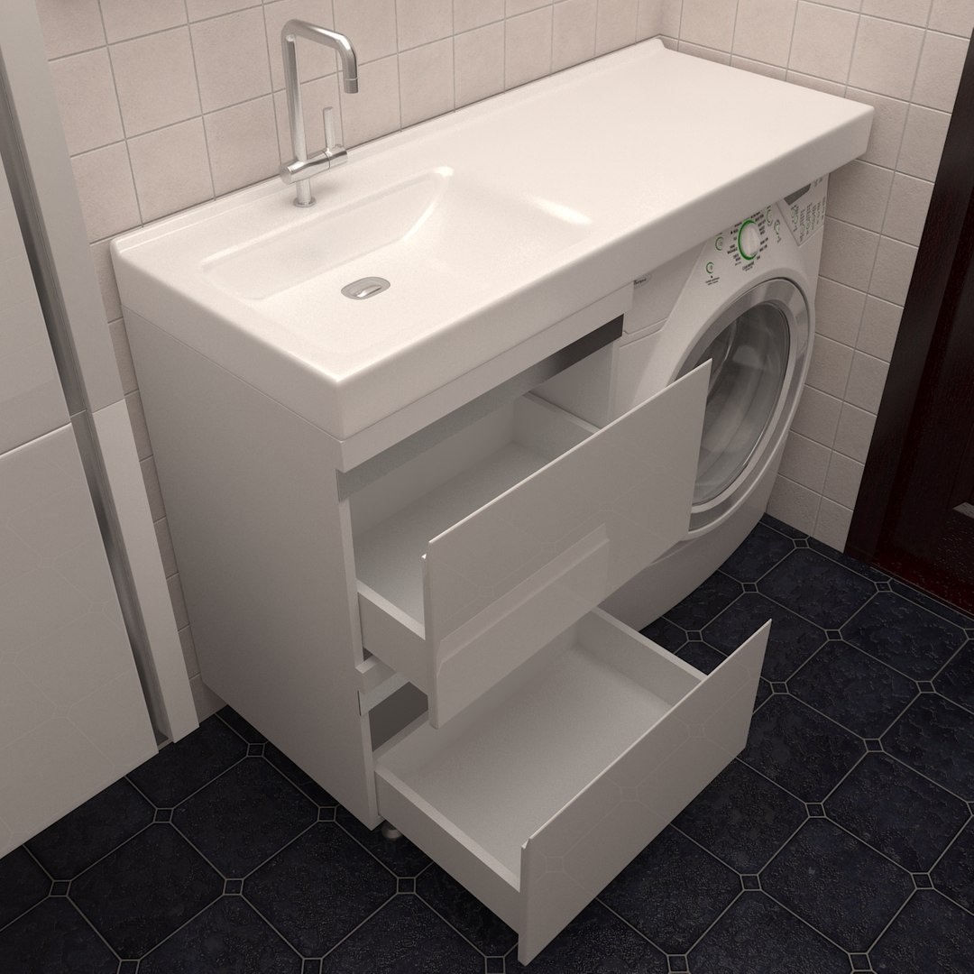 3D washbasin lotos model - TurboSquid 1178451