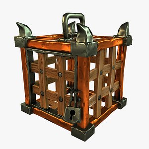 3D stylized cage model
