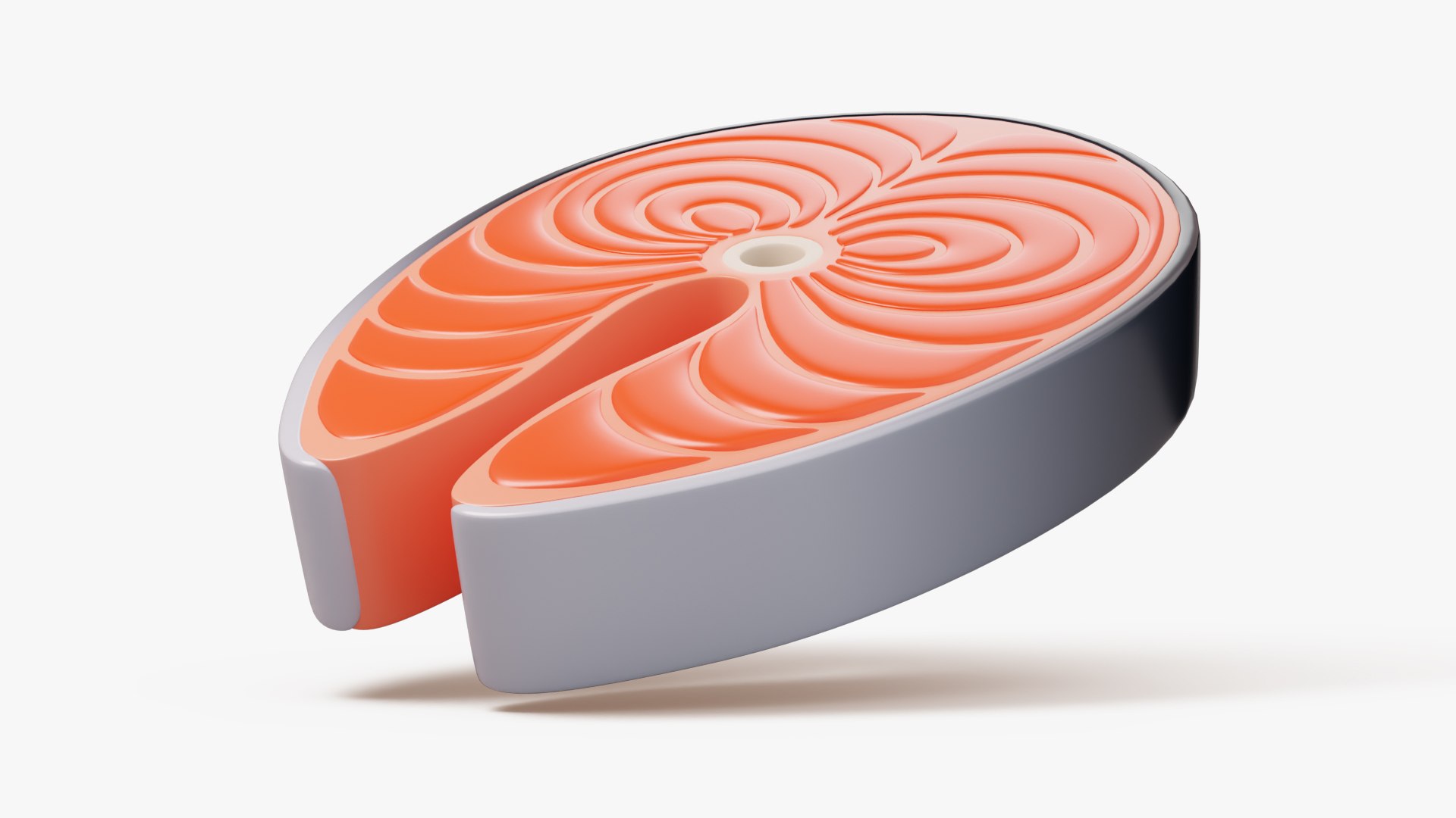 3D model Stylized Salmon Steak https://p.turbosquid.com/ts-thumb/Mp/7qy9mA/sS/salmon1/jpg/1749849828/1920x1080/fit_q87/eb8f5f31f807eebff3e36b43503e1b6e2e9c8d30/salmon1.jpg