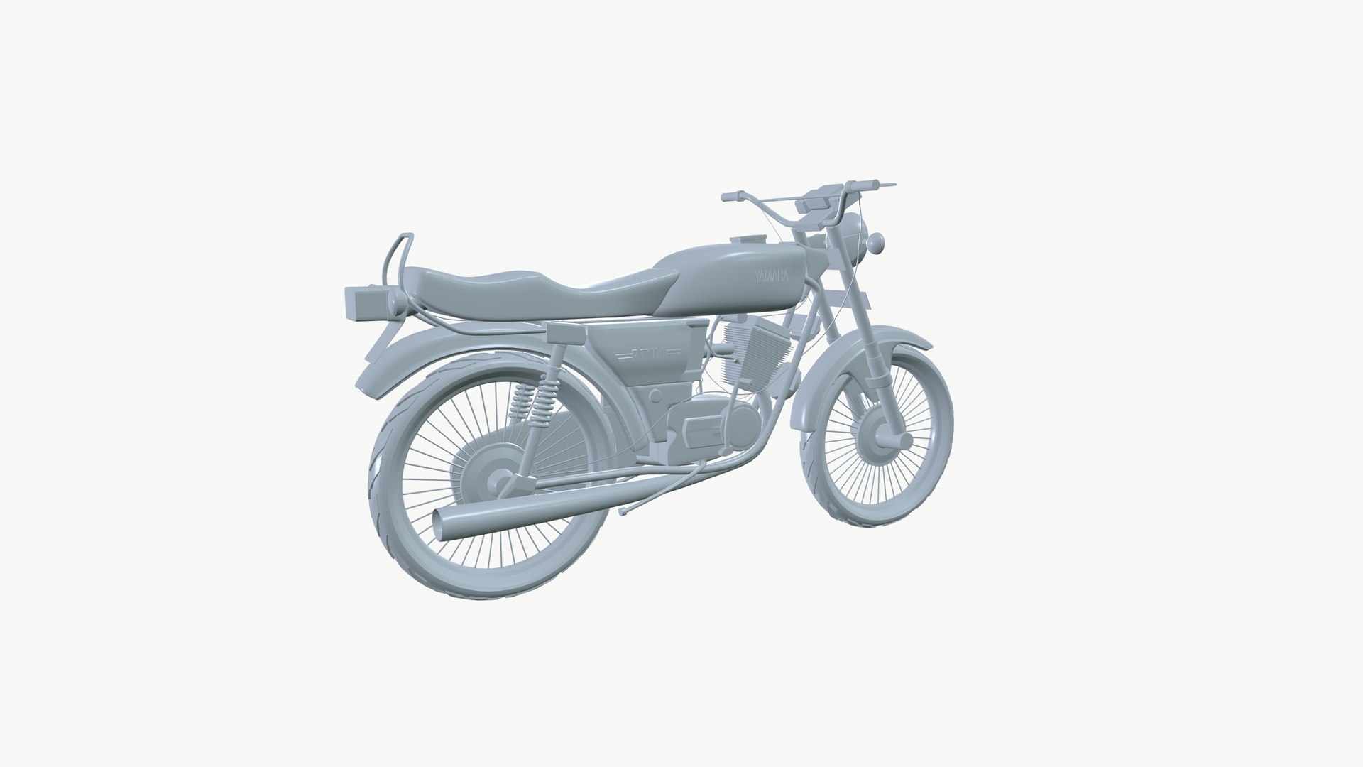 RX100 Bike 3D Model - TurboSquid 2270808
