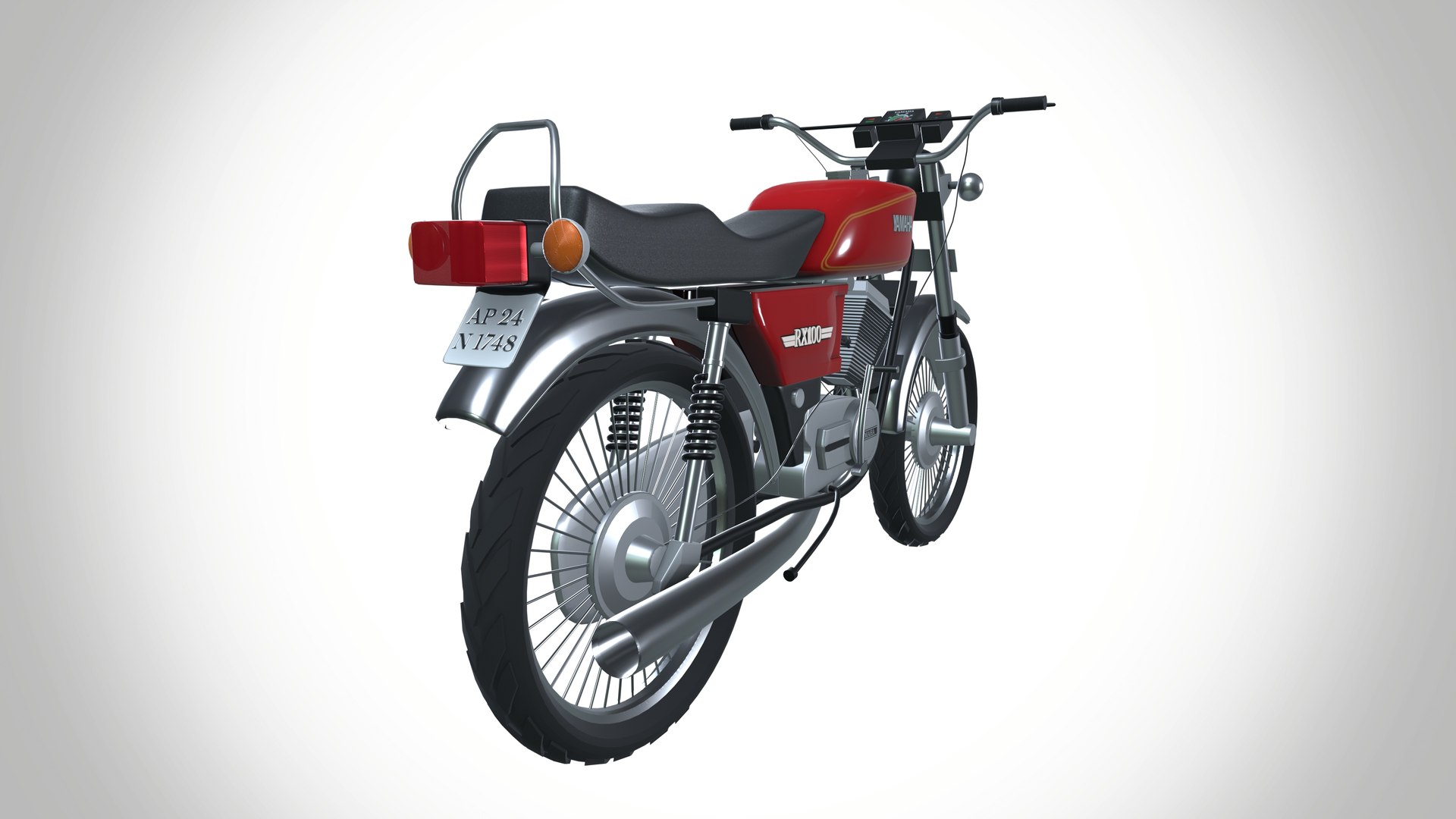 RX100 Bike 3D Model - TurboSquid 2270808