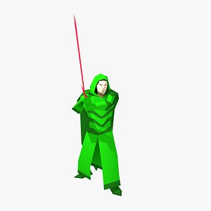 LowPoly Two Handed Swordsman