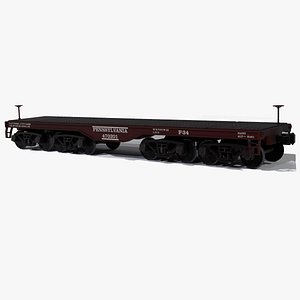 American Heavy flat car