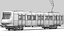 Train Grand Paris Express avec intérieur