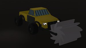 Mid Poly Monster Truck