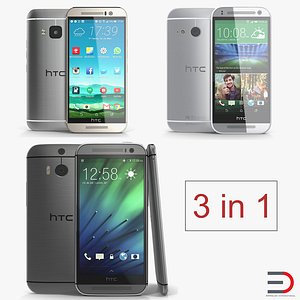 HTC Phones 3D Models Collection