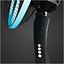 Blue and Black Oscillating Electric Standing Fan