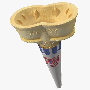 3D JOY Twin Scoop Cake Cone
