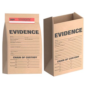 Sealed Open Evidence Bags