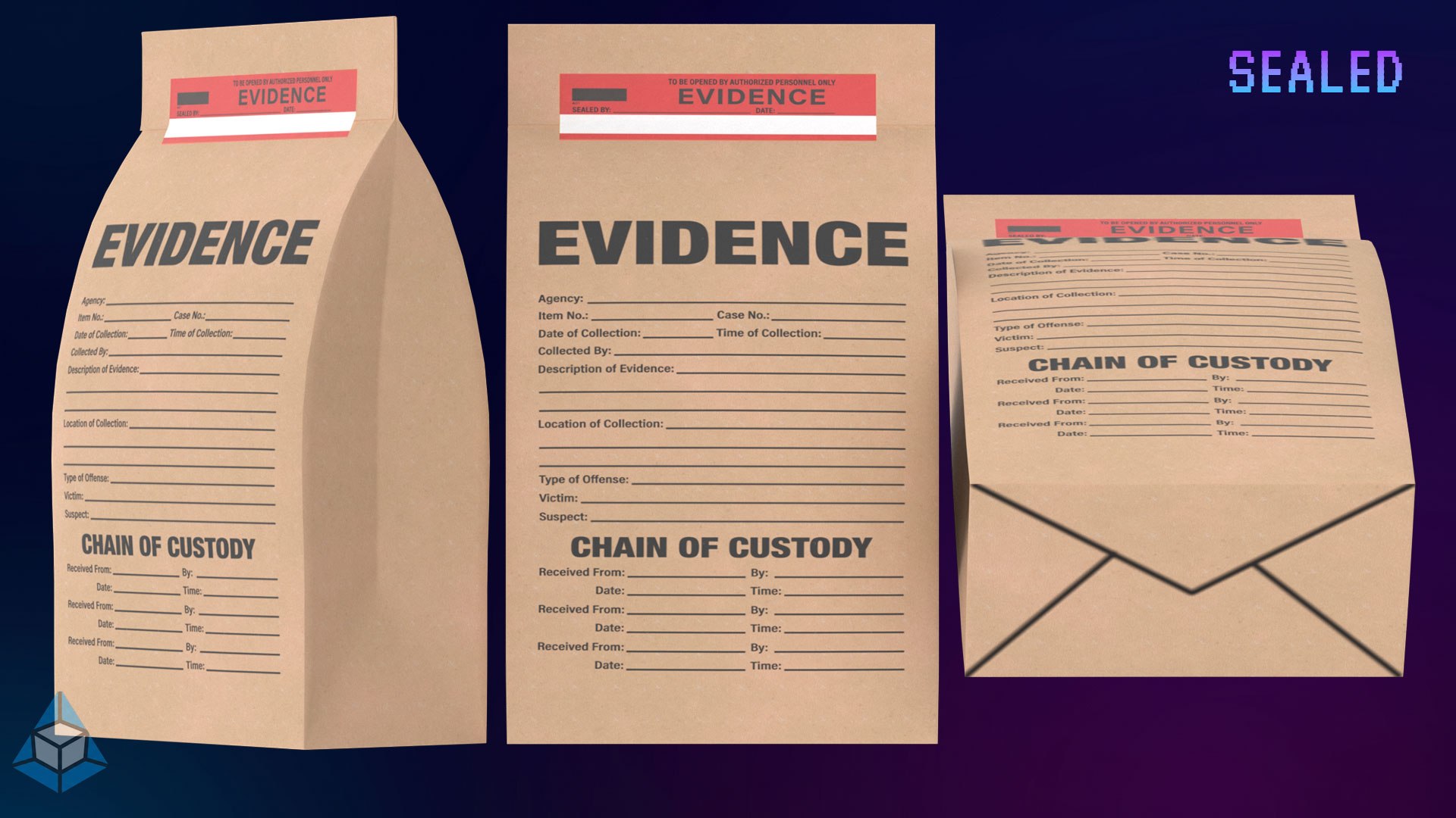 Sealed  Open Evidence Bags 3D https://p.turbosquid.com/ts-thumb/Mp/oIJGbV/v5/3/jpg/1791135368/1920x1080/fit_q87/d418519b29fca060598fc2bebd2ede985ac9d262/3.jpg
