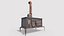 old stove 3D model