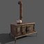 old stove 3D model