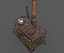 old stove 3D model