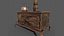 old stove 3D model