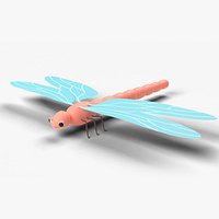Cartoon Dragonfly