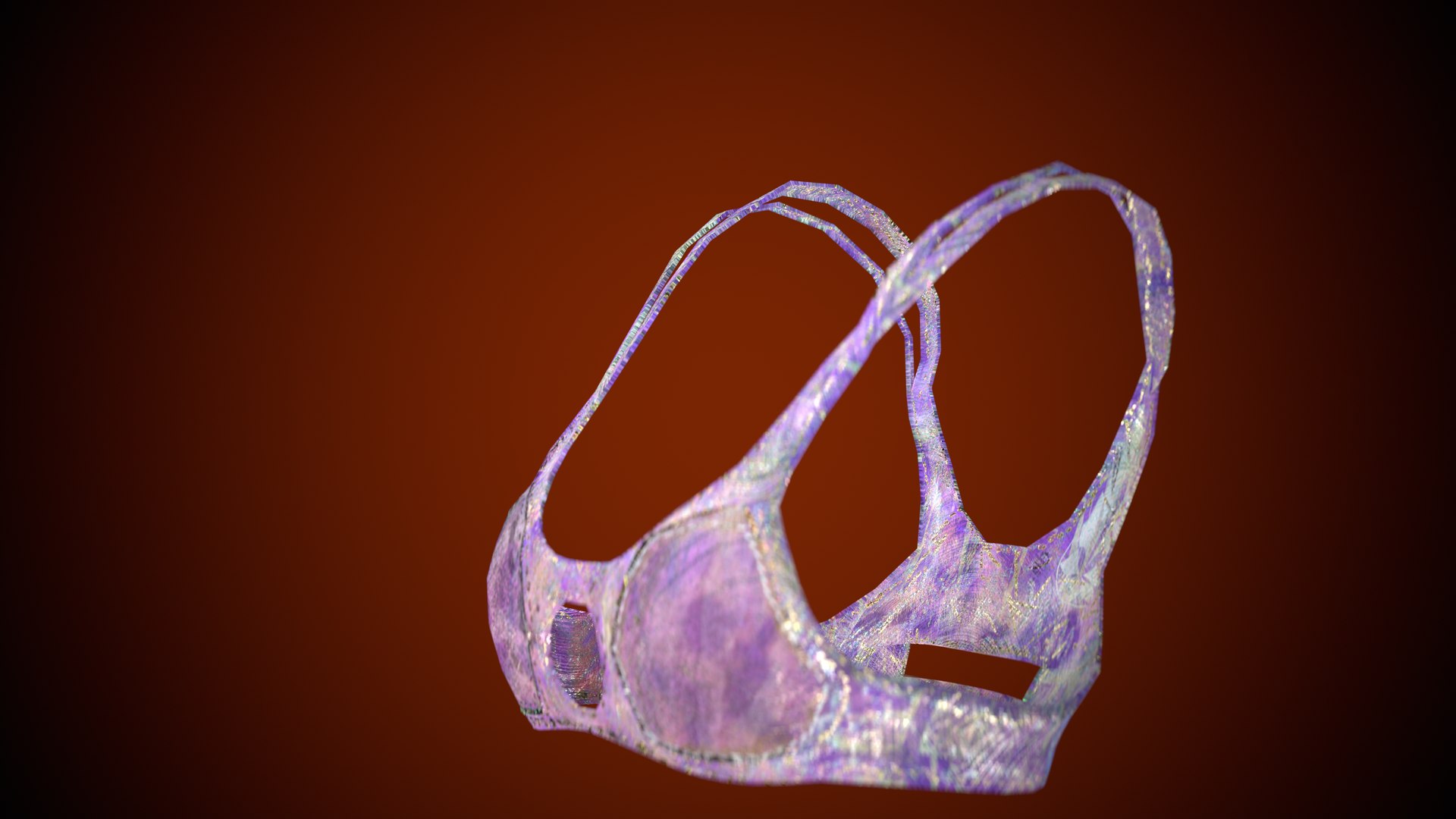 Hippie Flame Psychedelic Trippy Sports Bra