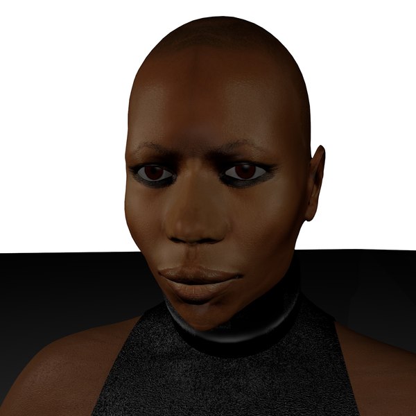 3D модель Скин (певец Skunk Anansie) - TurboSquid 1129721