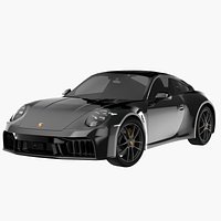 2026 Porsche 911 Carrera 4 GTS Black