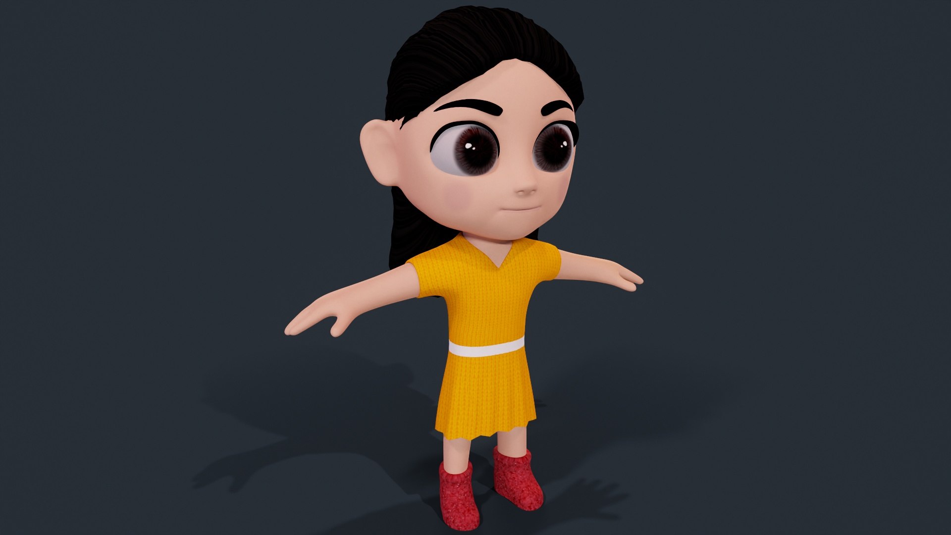 3D model Girl - TurboSquid 2179376