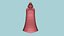 Mittelalterlicher Umhang A06 Rot Schwarz - Fantasy Character Design