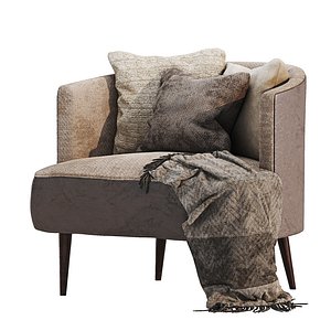 Arm chair 08 3D model