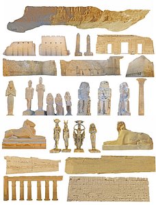 egypt ancient city hd 3D