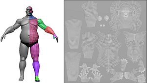 fat man basemesh model