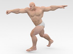 Bodybuilder 3D model
