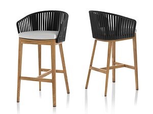 mood barstool 3D model