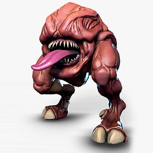 Alien Creature 03 - Stylized Monsters - Animation Fantasy UFO Pet Predator - Enemy Mutant 20