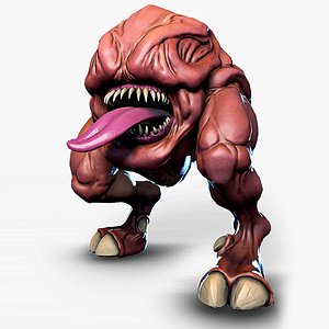 Alien Creature 03 - Stylized Monsters - Animation Fantasy UFO Pet Predator - Enemy Mutant 20