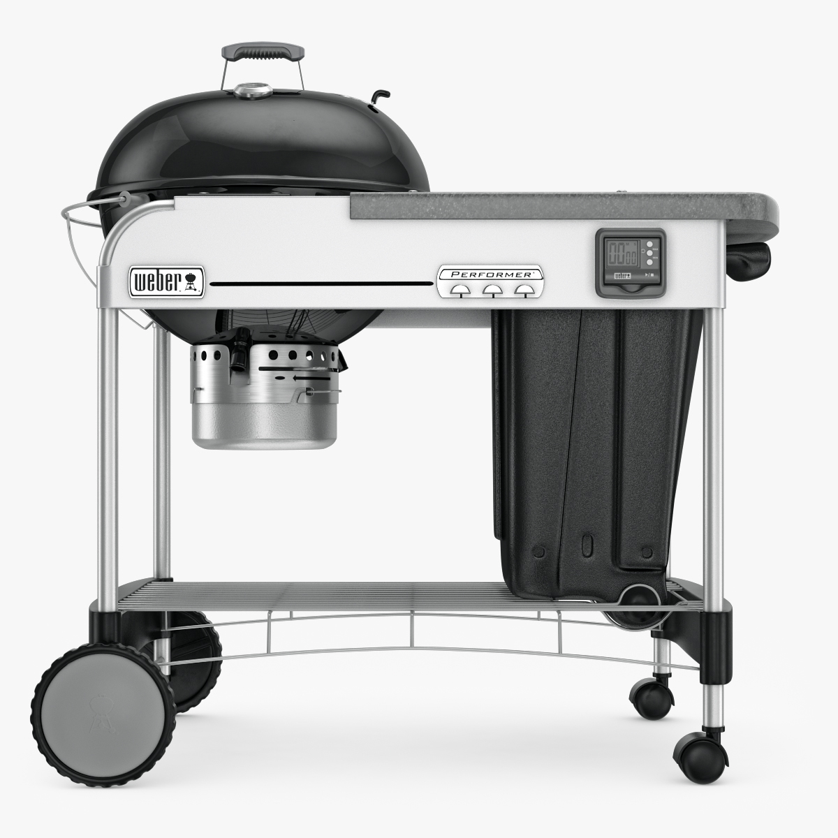 3d weber grill charcoal gbs model