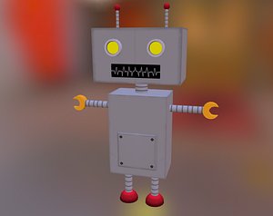 3d robot model