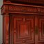 Classical antique furniture cupboard jam closet