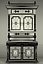 Classical antique furniture cupboard jam closet